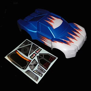 HoBao 11036B 1/10 Printed Body Blue w/ Decals : Hyper 10SC - Picture 1 of 1