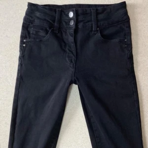 Ladies Next Lift Slim & Shape Skinny High Rise Black Jeans Size 8 R (454B) - Picture 1 of 7