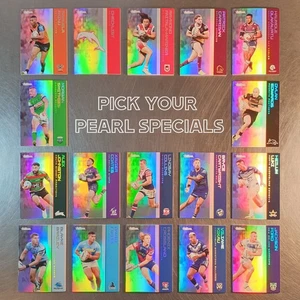 2025 NRL Traders Pearl Special Card Singles **Pick Your Card** Silver Parallel - Picture 1 of 307