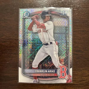 2025 Bowman #BCP-67 Franklin Arias Chrome Prospects Mojo Refractor - Picture 1 of 2