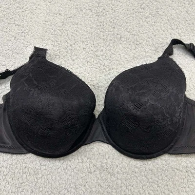 Vanity Fair Bra 40C Camiseta Sujetador 75-243 Floral Encaje Soporte Avanzado Foto 1 de 4