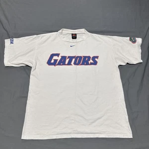 Vintage Nike Center Swoosh Florida Gators NCAA T-Shirt Herren Medium weiß - Bild 1 von 11