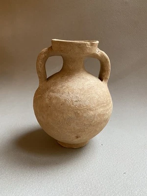 Amphore romaine Antique Vase Pichet Céramique Terre Cuite - Photo 1/4