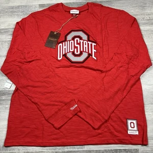 NEU Mitchell & Ness Ohio State Buckeyes NCAA Legendary Slub Langarmshirt 2XL - Bild 1 von 8