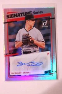 2021 Donruss Signature Series Zac Gallen Auto #SS-ZG - Picture 1 of 2