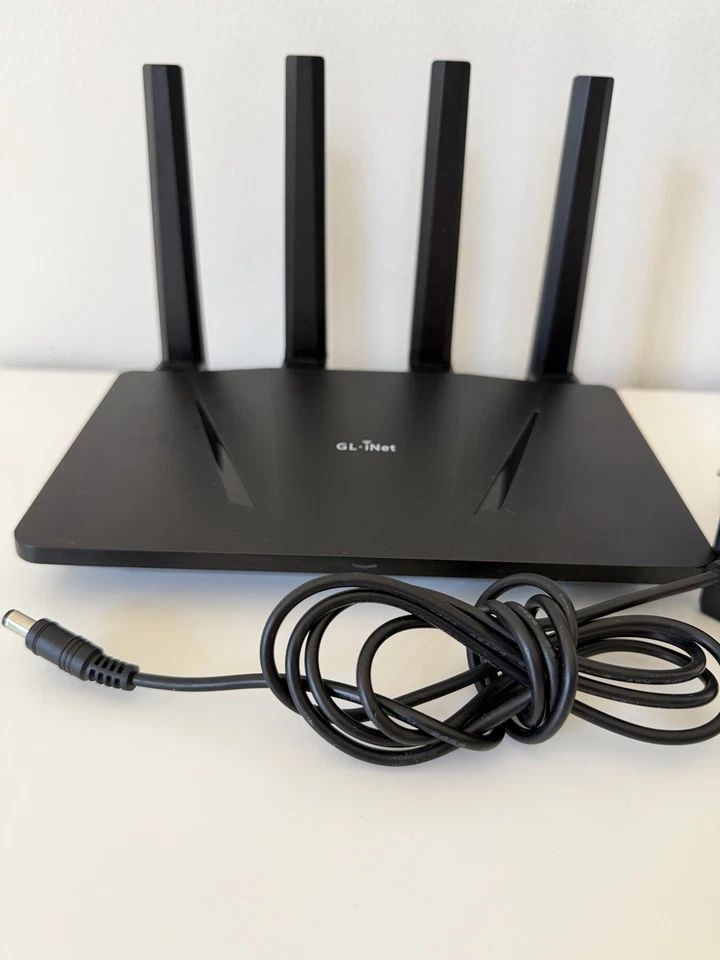 GL-AX1800(Flint) WiFi 6 Router -Dual Band Gigabit Wireless Internet Router - Image 1 of 4