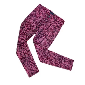 Vintage Y2K G by GUESS Pink Leopard Low Rise Skinny Hose Punk Szene Girlcore 27 - Bild 1 von 8