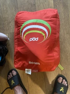 Boom Sleeping Pod - Red 2 Season Sleeping Bag Lightweight Camping Gear - Picture 1 of 10