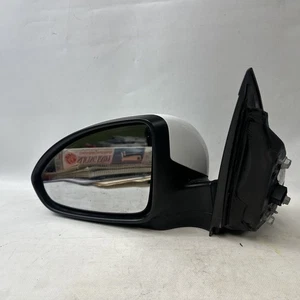 Espejo retrovisor lateral del conductor Chevy Cruze 2011-2016 blanco OEM tiene manchas negras en la pintura - Imagen 1 de 12