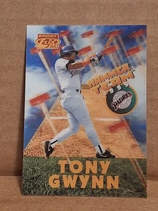 1995 TONY GWYNN SPORTFLIX HAMMER TEAM BASEBALL KARTE #HT10 SD SAN DIEGO PADRES  - Bild 1 von 2