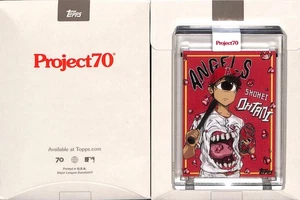 2021 TOPPS PROJECT 70 #832 1978 SHOHEI OHTANI - LOS ANGELES ANGELS - DISTORTEDD - Picture 1 of 2