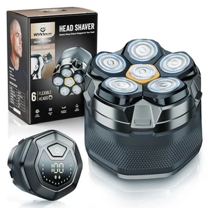 Head Shavers for Bald Men, Rechargeable Electric Razor with Type-C... - Picture 1 of 8