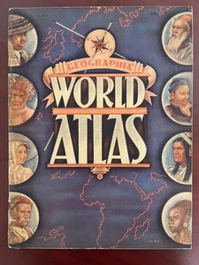 Geographia Weltatlas 1935 Taschenbuch Alexander Gross Versandkostenfrei - Bild 1 von 13