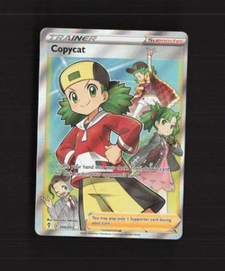Copycat 200/203 Evolving Skies Full Art Ultra Rare OFFCENTER Pokemon Card NM - Picture 1 of 10