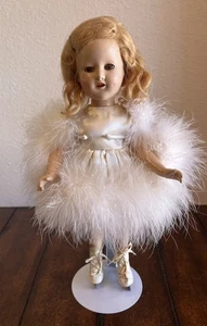 Doll Sonja Henie 15” 1930’s Madame Alexander Beautiful Ice Skating Dress  - Picture 1 of 14