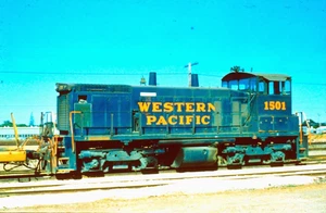 DIAPOSITIVA DUPLICADA WESTERN PACIFIC SW-1500 #1501 STOCKTON, CA ABRIL 1984 - Imagen 1 de 1