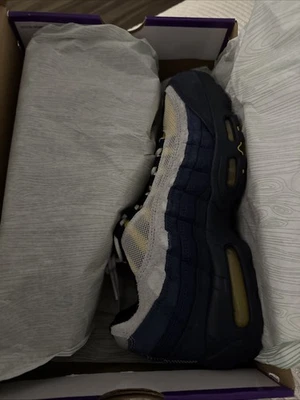 Nike SB Air Max 95 Eric Koston Speed Amarillo Obsidiana Azul Marino HQ8495-400 Hombres 9.5 Ds Foto 1 de 4