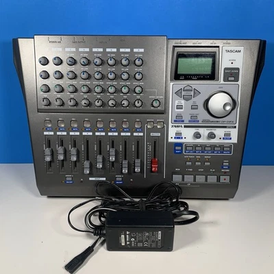 Tascam Digital Portastudio Studio DP-01FX 8 Track Digital Mixer w/ Power Supply - Image 1 of 4