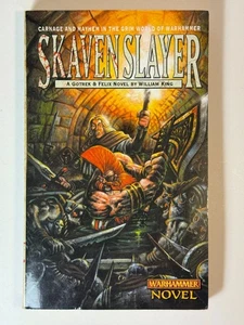 Skavenslayer William King 2000 First US Edition Warhammer Novel Black Library - Bild 1 von 7