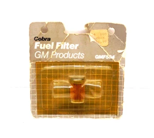 Filtro de combustible Cobra 1986 nuevo en equipamiento para la mayoría de los vehículos GM 1976-1986, GMF504 - Imagen 1 de 3