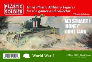 WW2V20026 1/72 M3 STUART I 'HONEY' LIGHT TANK Plastik Soldat NEU 20mm WW2 - Bild 1 von 4