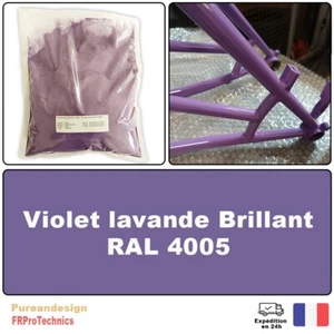 Peinture poudre de thermolaquage 1 Kg RAL 4005 Violet Brillant - Powder coating - Imagen 1 de 7