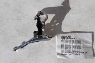 Suntour XC Pro MD Front Derailleur 32mm 31.8 Triple NOS VTG MTB Japan - Image 1 of 4