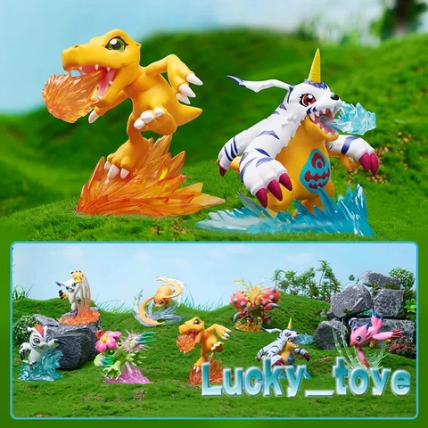 TOPTOY Digimon Adventure Skills Doll Figure Toy Collection Model Blind Box Cover