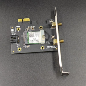 ASUS PCE-AX3000 WiFi Card - Not Working, For Parts Only - Afbeelding 1 van 2