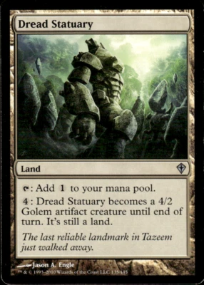 Dread Statuary Worldwake Regular MTG - Image 1 of 2