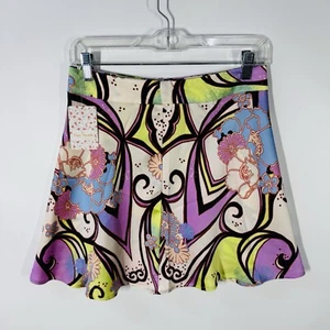 Free People Womens A Line Mini Skirt Size 4 Multi Color Sugar & Spice - Picture 1 of 9
