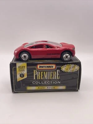 Matchbox Premiere Collection 1:64 Select Class Series 1 Audi Avus Rojo 1 de 25000 Foto 1 de 4