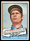 1976 Topps Traded Baseball #259T Darrel Chaney VG/EX *d2