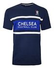 Chelsea Retro Football Top Mens Large Team Crest T Shirt L CHT32