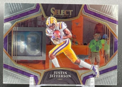2023 Select Draft Picks Justin Jefferson Snapshots #19 LSU Tigers - Image 1 of 2