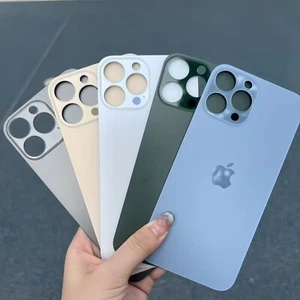 Para iPhone 13 Pro/iPhone 13 Pro Max Repuesto Tapa Trasera Cristal. Agujero grande - Imagen 1 de 9