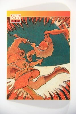 Star Wars Galaxy 1993 Topps Card #82 Sarlacc Pitt Scene Artwork ENG L016042 - Image 1 of 2