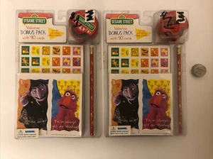 One Box of Paper Magic Group Sesame Street Valentine Bonus Pack Jim Henson 1998 - Picture 1 of 12