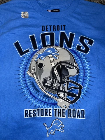 Detroit Lions NFL Men's Short Sleeve Sz Small Cover