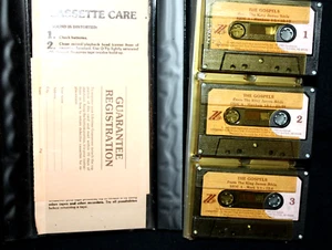 The Gospels On Cassette Original King James Version Six Audio Cassette Tapes - Picture 1 of 6
