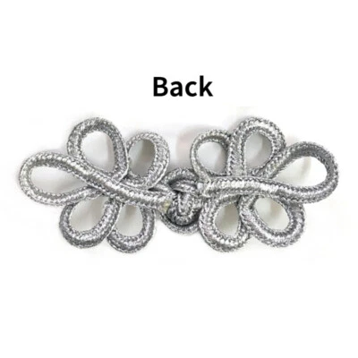 10 Pcs Chinese Knot frog Buttons Cheongsam frog Closure DIY Sewing Fasteners - Image 1 of 4