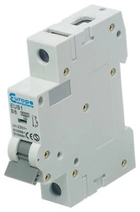 CIRCUIT BREAKER 1 POLE 16A 230VAC CIRCUIT BREAKERS EUC1P16B PACK 1 - Bild 1 von 1
