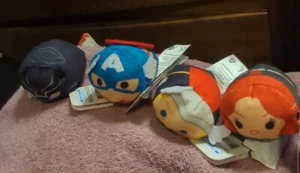 Disney Marvel Black Panther, Captain America, Thor, Witwe Tsum Tsum 3 Zoll Plüsch - Bild 1 von 9