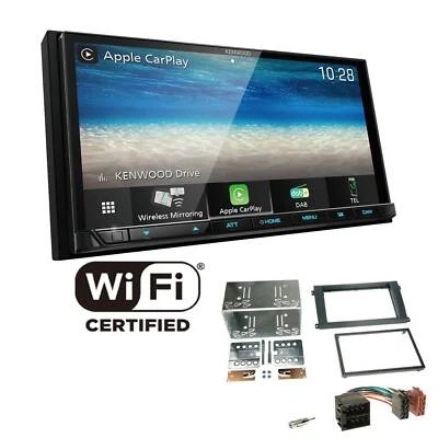 Kenwood Radio WiFi CarPlay Android Auto  für Porsche Cayenne 2002-2010 schwarz - Bild 1 von 4