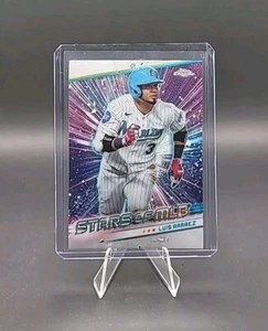 2024 Topps Serie 2 Estrellas Cromadas de MLB Luis Arraez #CSMLB-34 Marlins - Imagen 1 de 2