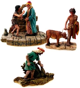 Dept. 56 Holy Land The Prodigal Son Set of 3 The Parables of Jesus 59923 New - Picture 1 of 12