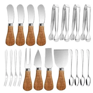 20 Pieces Spreader Knife Set Cheese Butter Spreader Knife Cheese Slicer Knife... - Picture 1 of 5