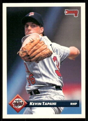 1993 Donruss #443 Kevin Tapani - Image 1 of 2