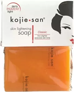 1x Kojie San Soap Bar - 135g Skin Lightening Kojic Acid Natural Original Bars - Picture 1 of 8