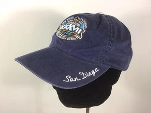 Cappello Berretto Regolabile Super Bowl SUPERBOWL XXXVII REEBOK NFL 2003 San Diego - Foto 1 di 8